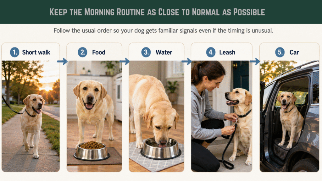 Tips to Prepare Your Dog For an Early Morning Road Trip.