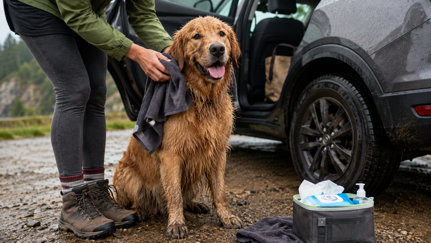 Dog Got Wet on Your Road Trip? A Quick Fix-It Guide