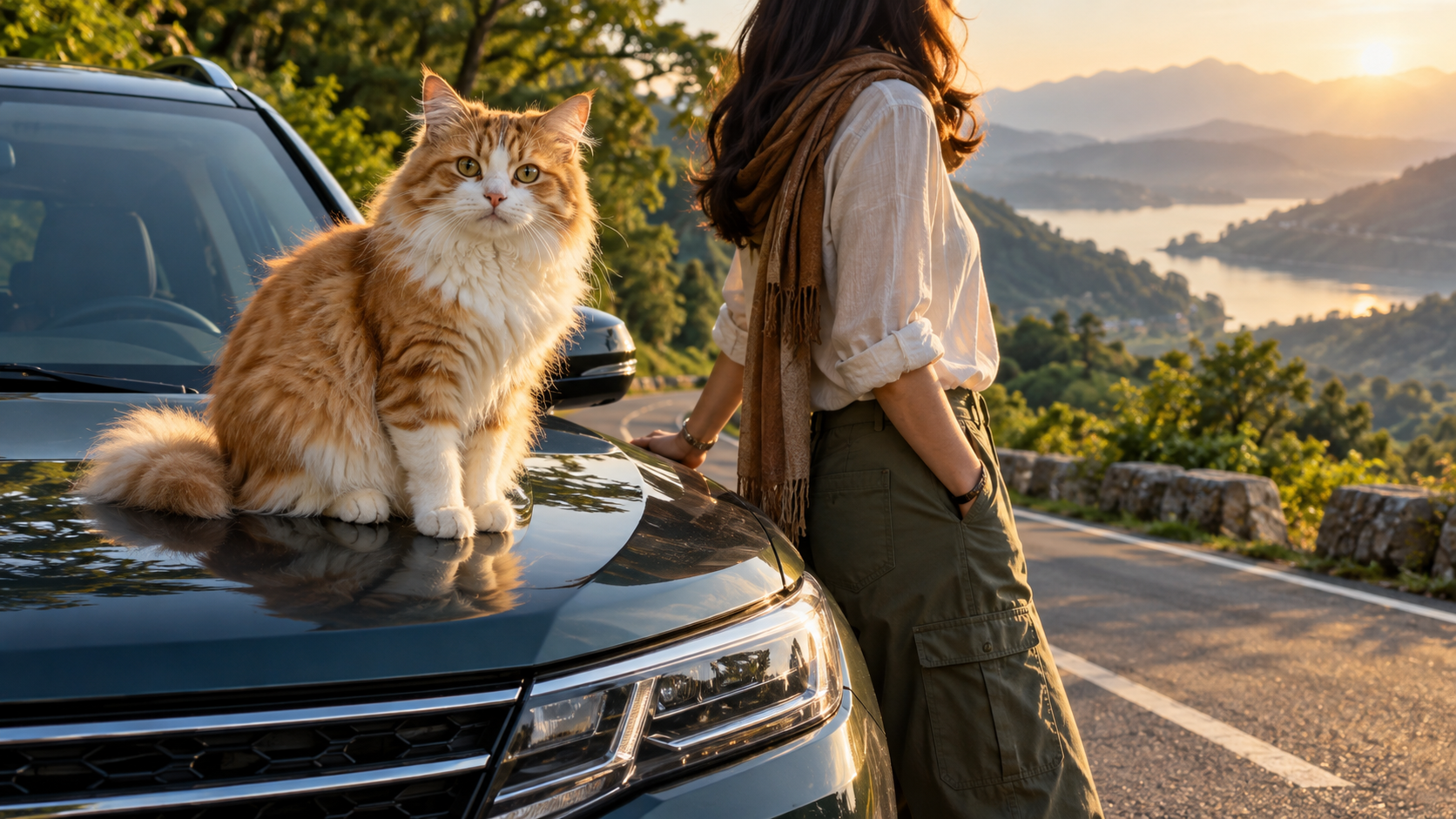 Travelling With a Cat by Car in India: Carrier, Litter, Food and Safety