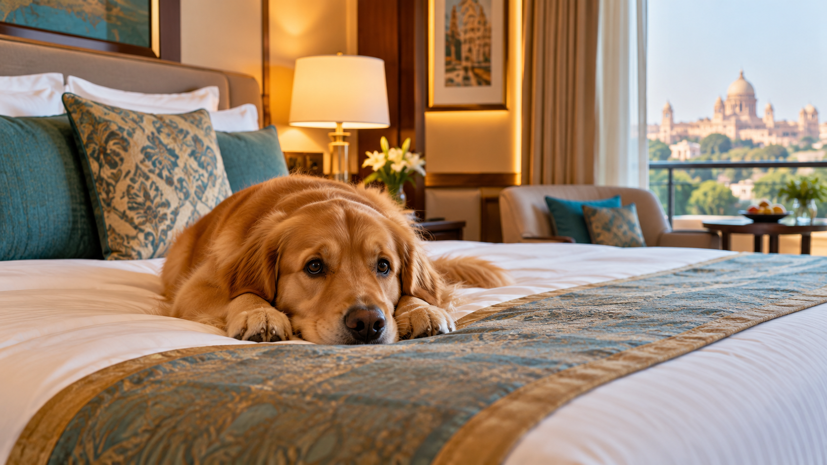 Can you leave your dog alone in a hotel room?